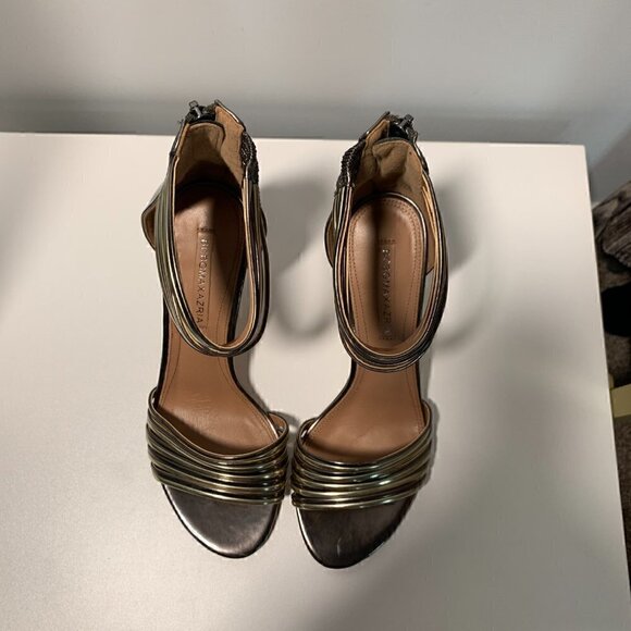 BCBG Maxazria - Brand New - Valai Strappy Metallic Stiletto - Size 8 - Picture 12 of 13